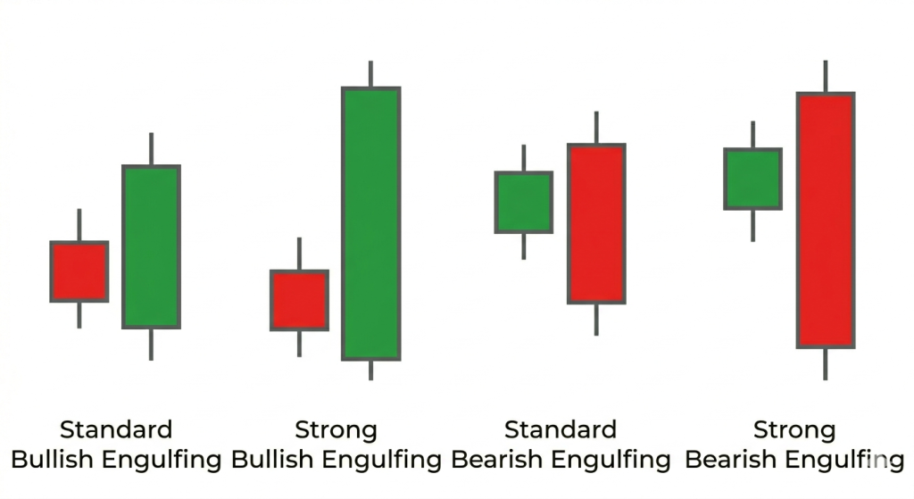 Bullish and Bearish Engulfing Candles - Nerdywithme