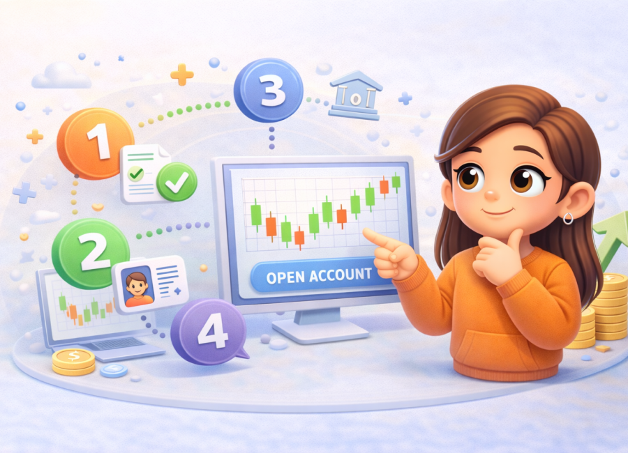 How to Set Up Your First Trading Account (Step-by-Step Guide for Beginners)