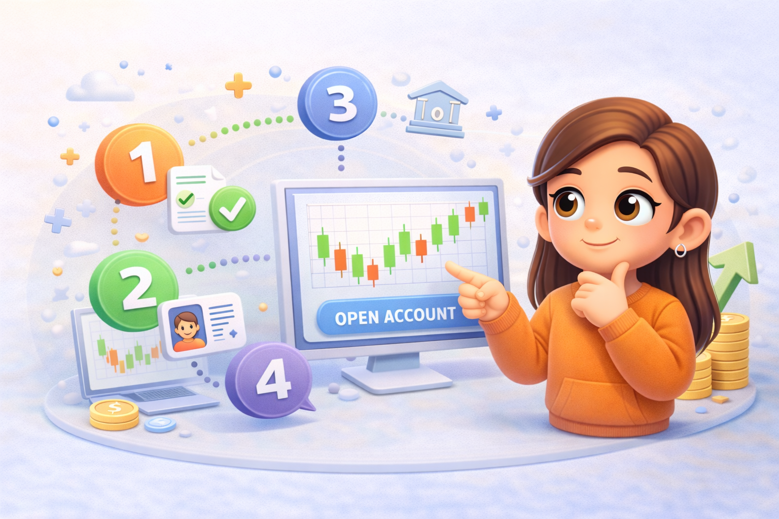How to Set Up Your First Trading Account (Step-by-Step Guide for Beginners)