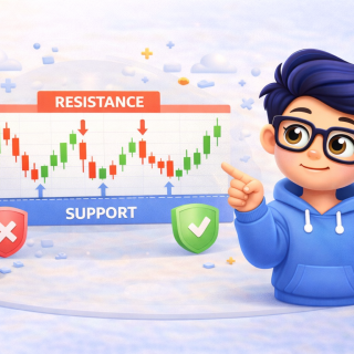Support and Resistance Explained Simply (Beginner Guide)
