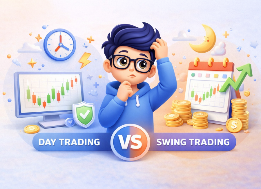 The Pros and Cons of Day Trading vs Swing Trading (Beginner Guide)